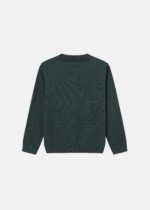 Kids Boy Knitted Fabric Plain Blouse - Image 6