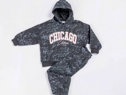 Kids Girl Two-Pieces Tie-Dye Suit