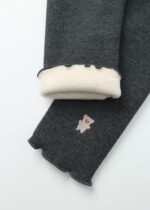 Kids Girl Fur-Lined Leggings - Image 4