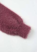 Kids Girl Hairy-Knitted Short Dress - Image 5