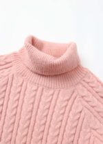 ⁦Kids Girl Braided Patterned Short Dress⁩ - الصورة ⁦2⁩