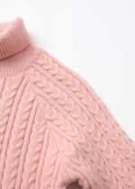 ⁦Kids Girl Braided Patterned Short Dress⁩ - الصورة ⁦3⁩