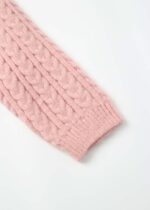 ⁦Kids Girl Braided Patterned Short Dress⁩ - الصورة ⁦5⁩