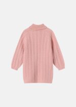 ⁦Kids Girl Braided Patterned Short Dress⁩ - الصورة ⁦7⁩