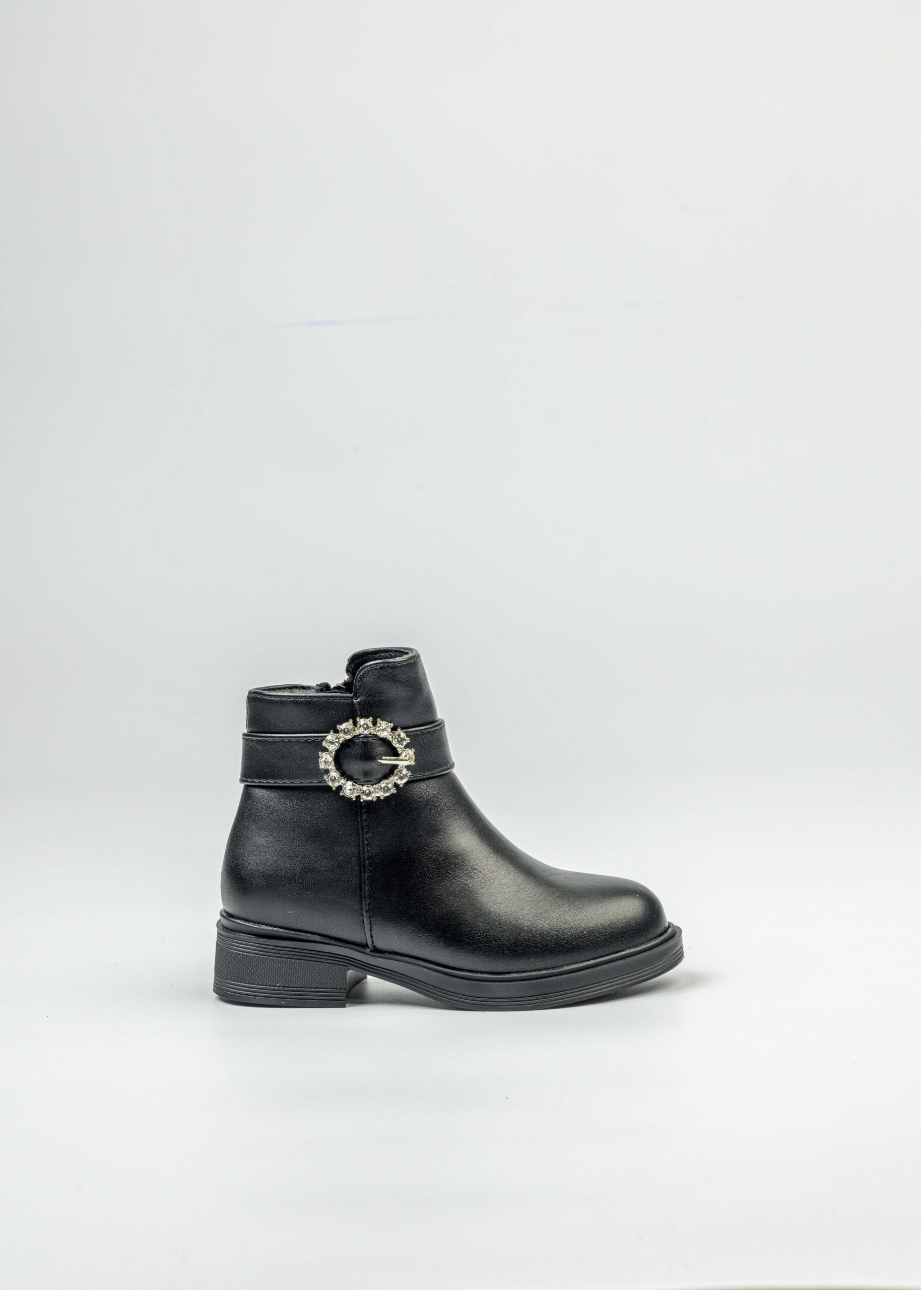 6225413000901-a Kids Girl Leather Boots - الصورة 1