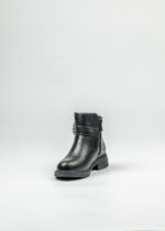 ⁦Kids Girl Leather Boots⁩ - الصورة ⁦3⁩