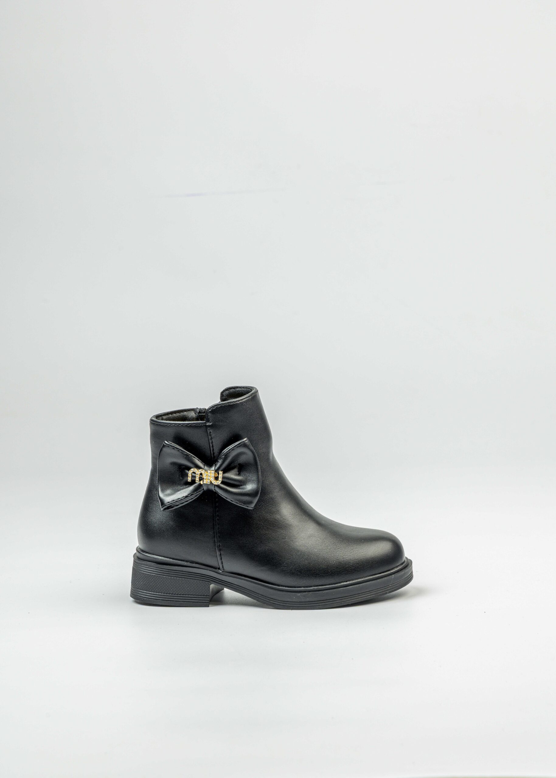 6225413001101-a Kids Girl Leather Boots - الصورة 1