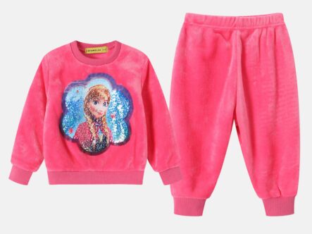 Kids Girl "Elsa & Anna" Two-Pieces Pajama