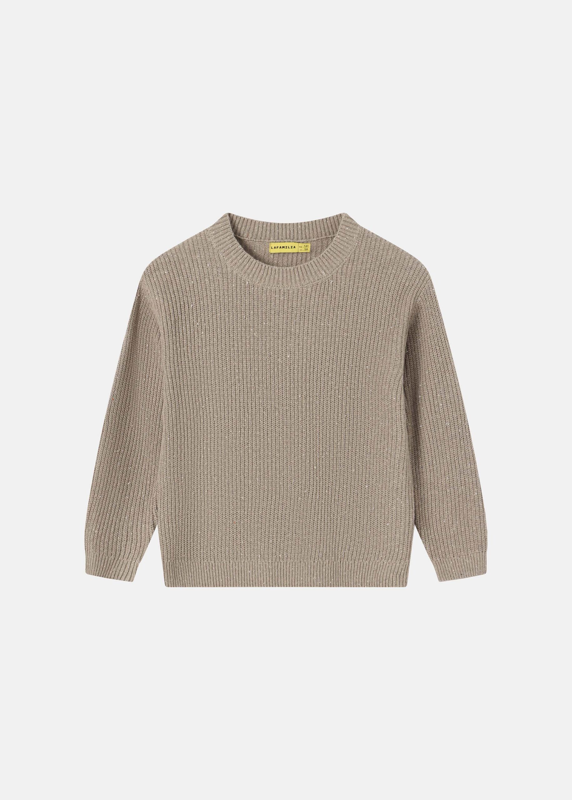 6225516022344-a Baby Boy Striped Knitted Fabric Blouse - الصورة 1