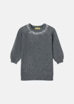 Baby Girl Strass Decor Short Dress