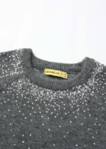 Baby Girl Strass Decor Short Dress - Image 2