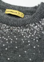 Baby Girl Strass Decor Short Dress - Image 3