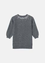 Baby Girl Strass Decor Short Dress - Image 7