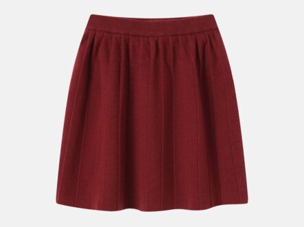 Baby Girl Pleated Short Skirt