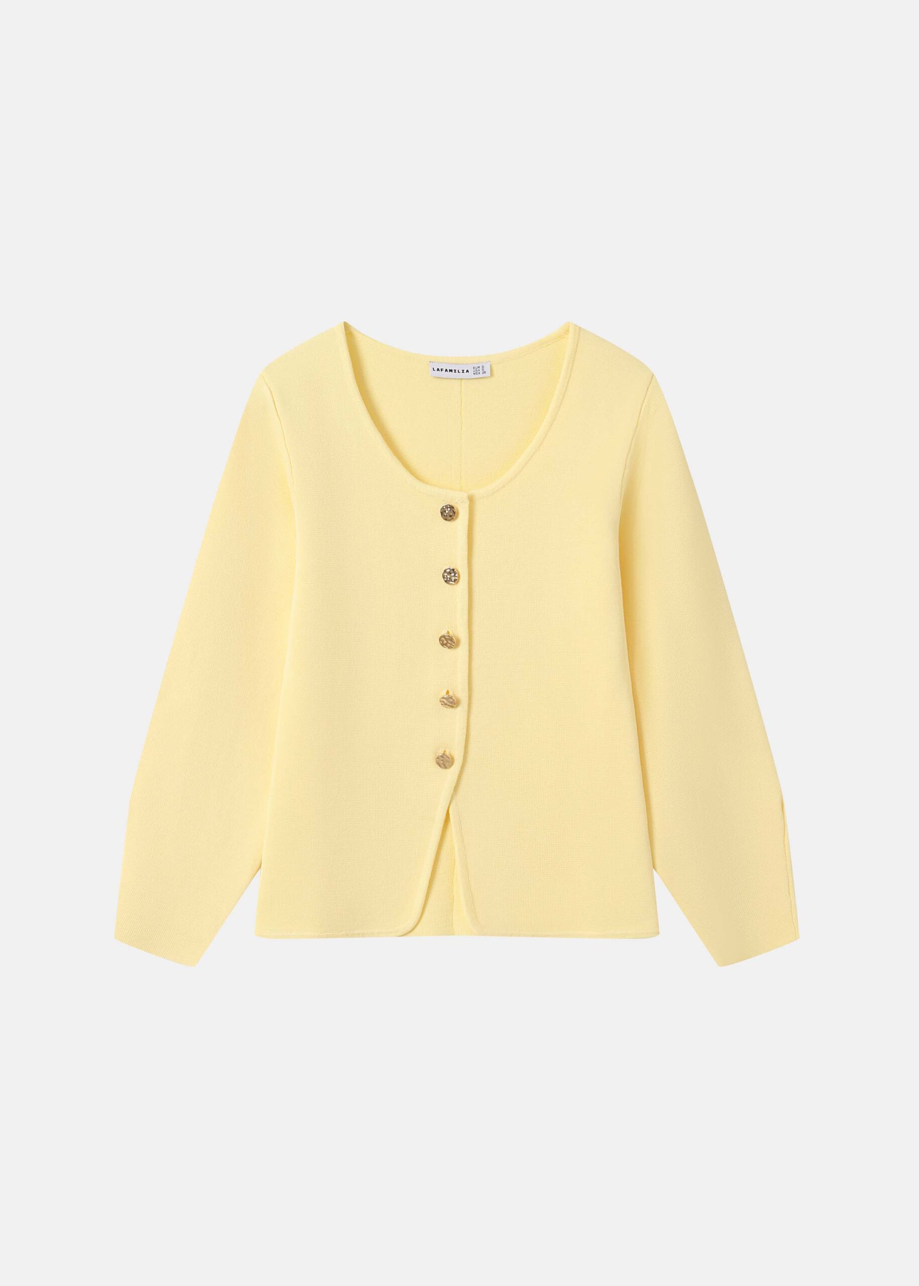 6126203016920-a جاكيت نسائي محاك مع أزرار - الصورة 1