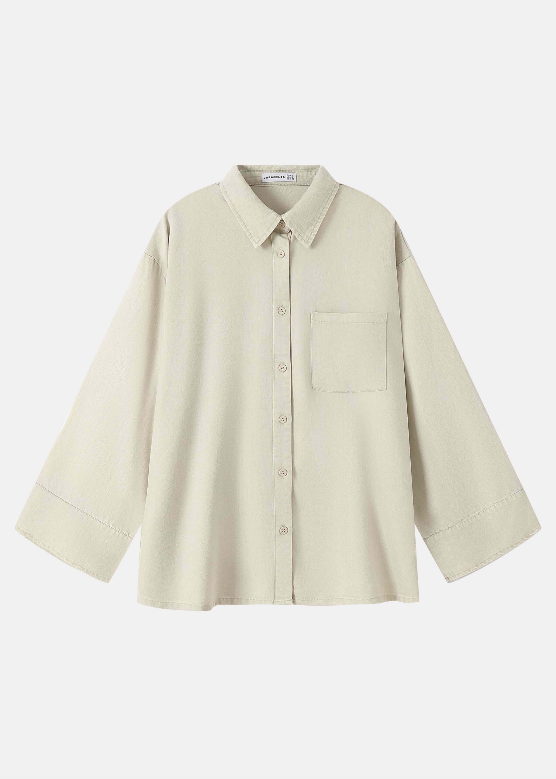 6126204012192-a قميص نسائي سادة واسع - الصورة 1