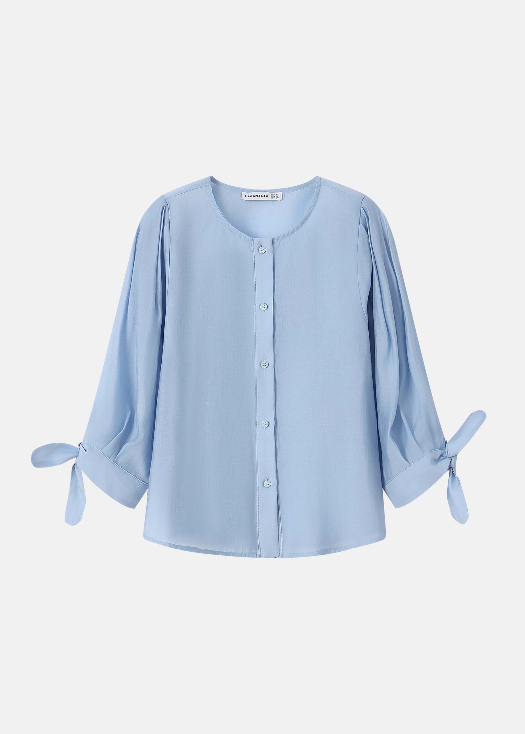 6126204014706-a Women Plain Buttoned Shirt - Image 1