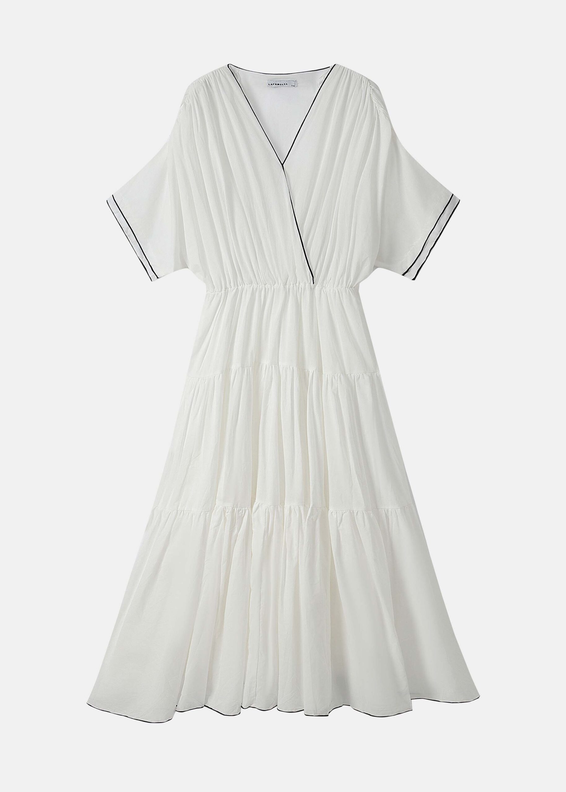 6126209015002-a Women Short Sleeve Maxi Dress - Image 1