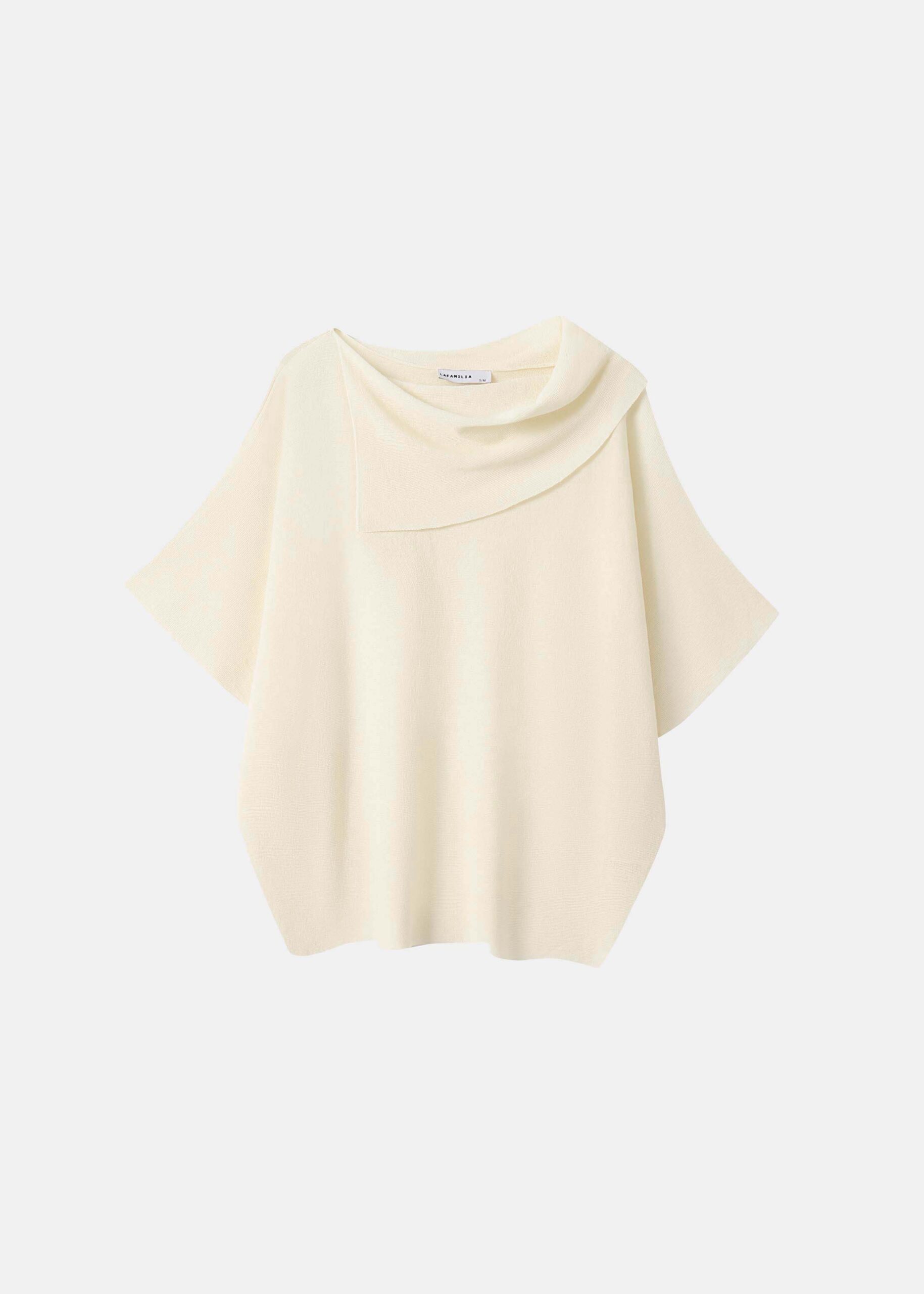 Women Draped Knit Top