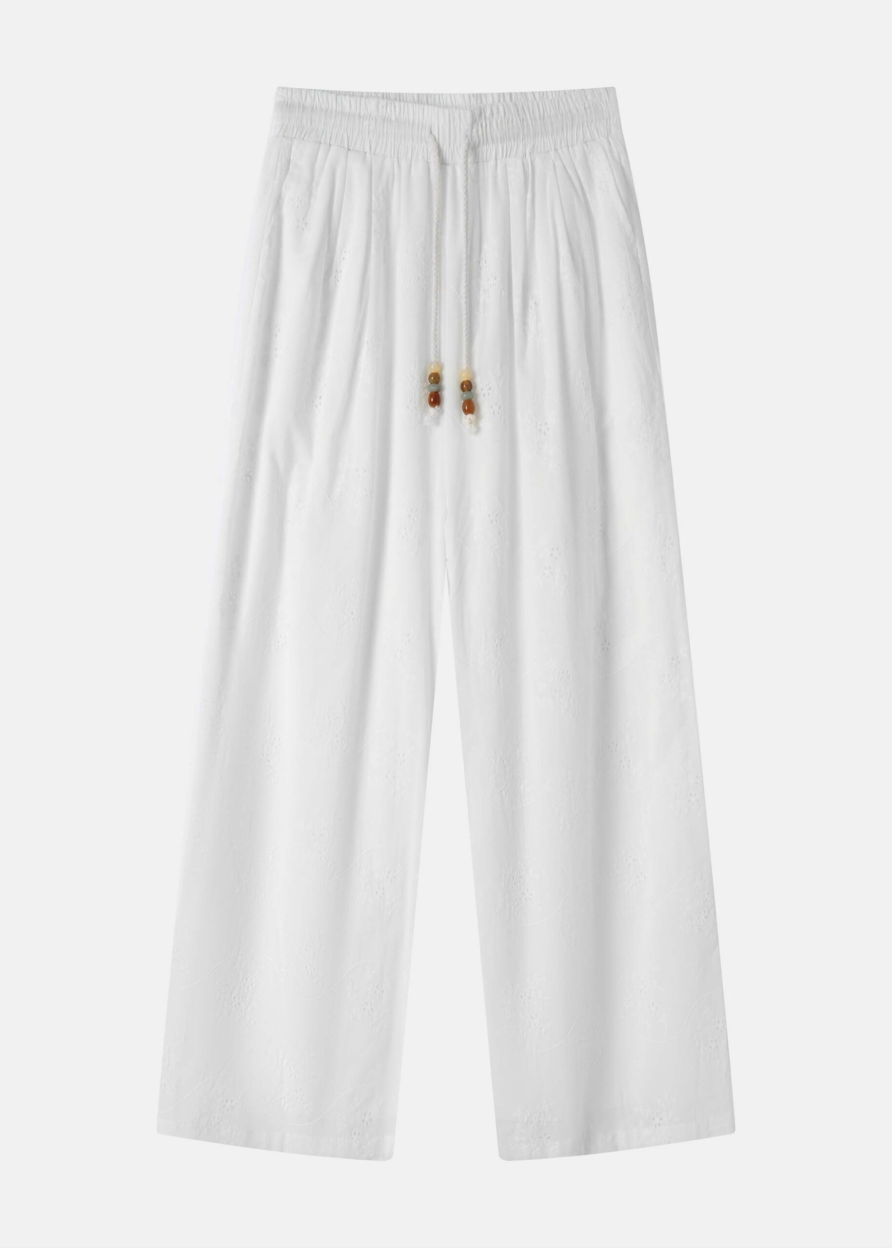 Women Embroidered Elasticated Waist Trouser