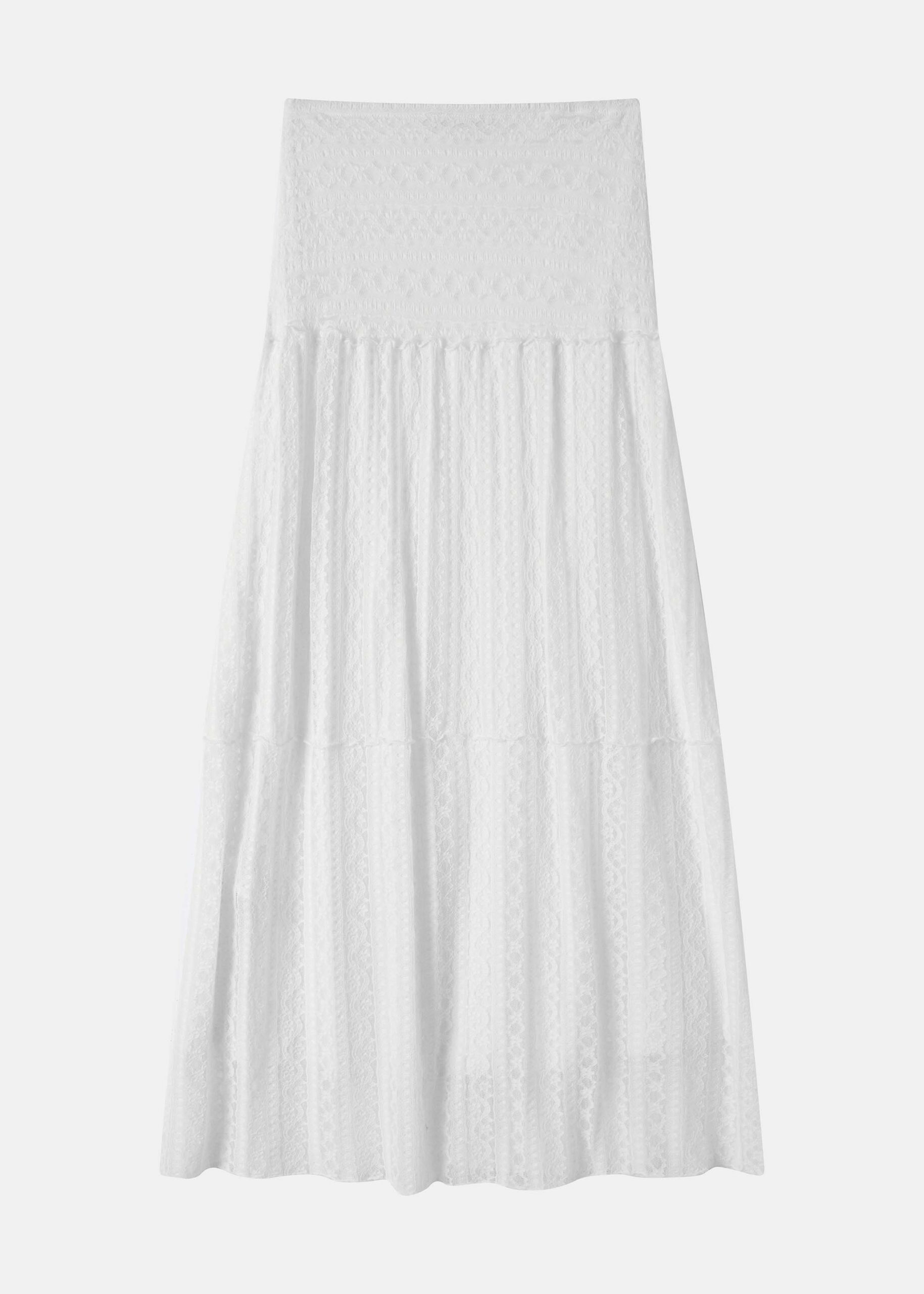 6126211038902-a تنورة نسائي دانتيل طويلة - الصورة 1