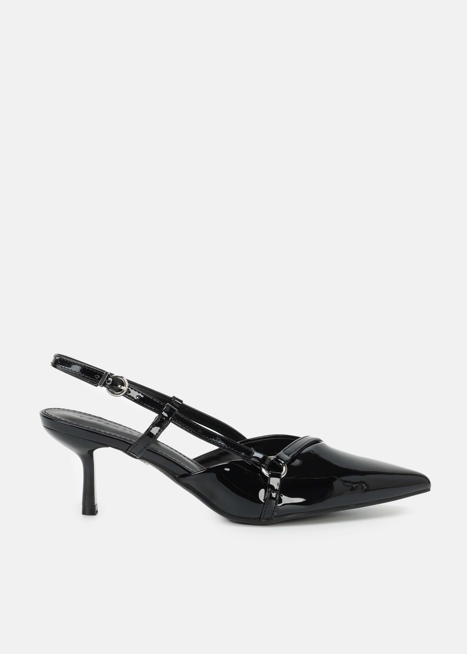 Women Patent-Leather Slingback Shoes