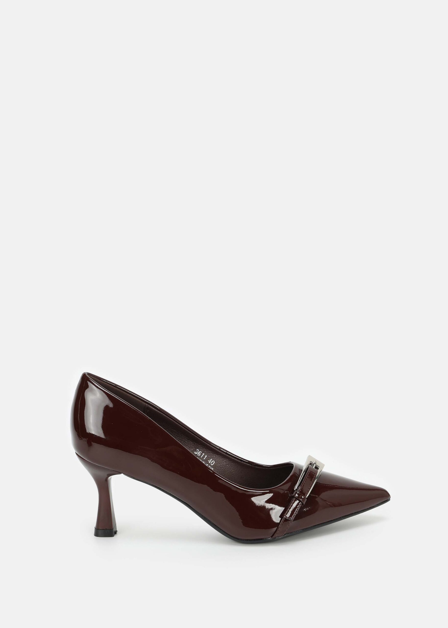Women Patent-Leather Heels Shoes