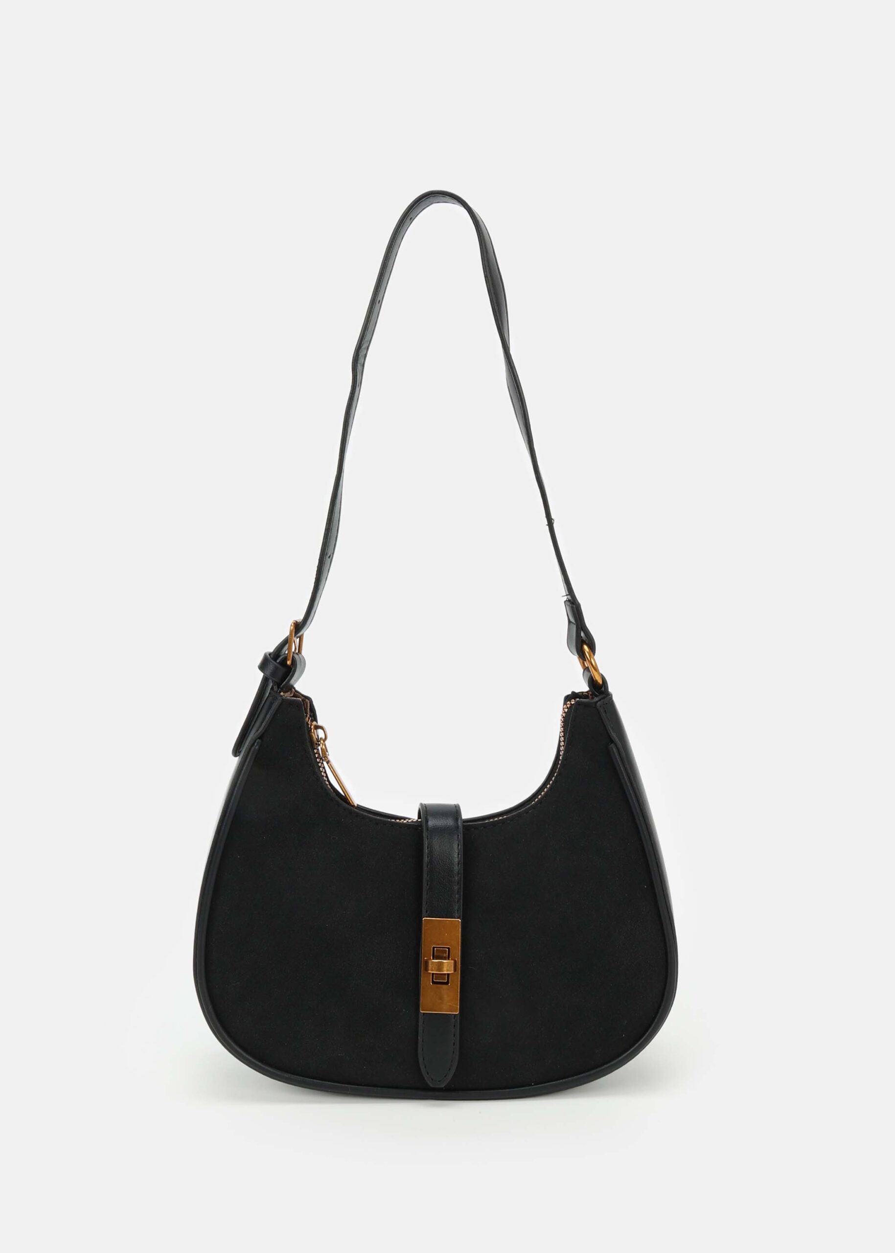 Women Suede and Leather Bag