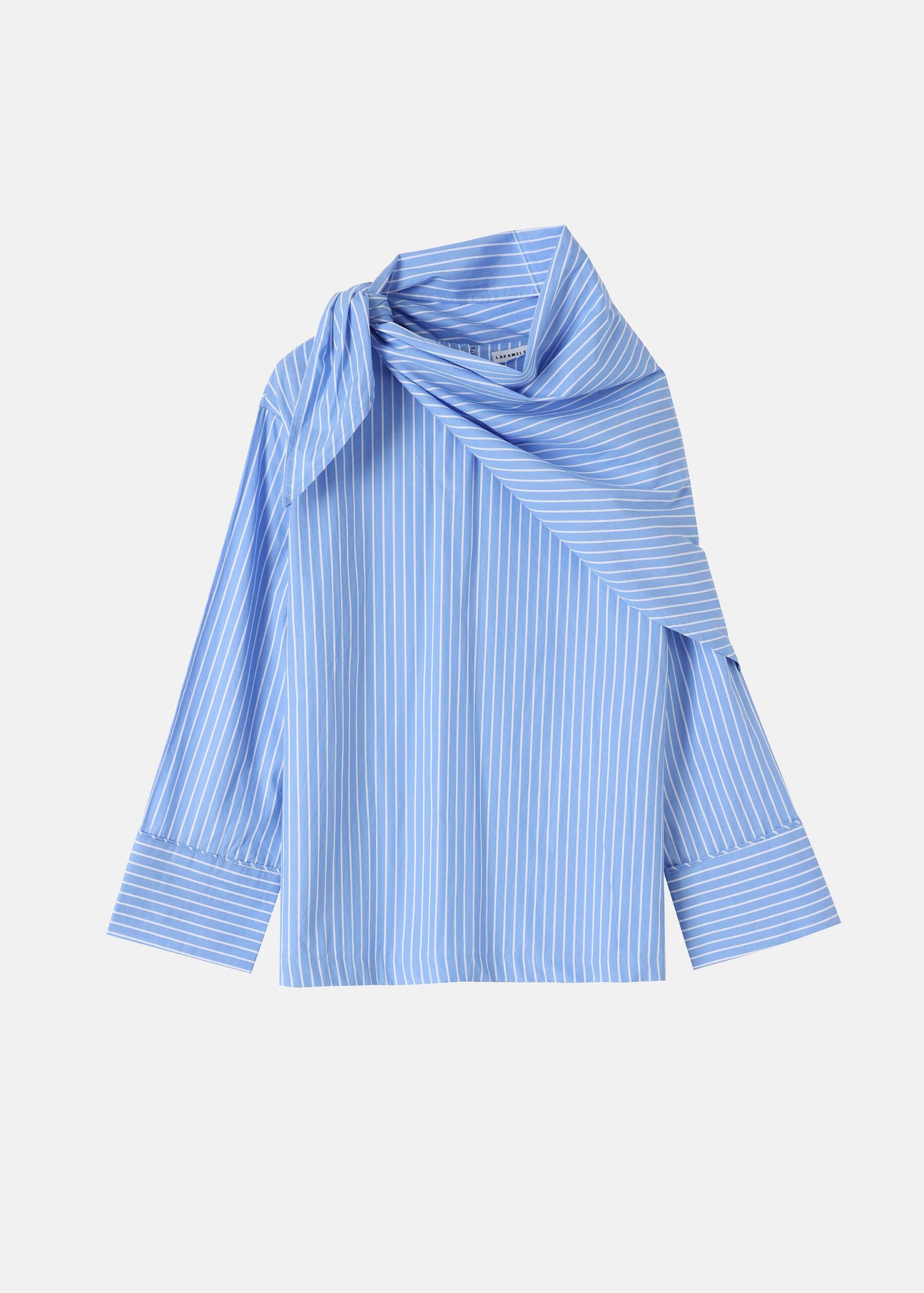 6126216041905-a Women Striped Blouse - Image 1