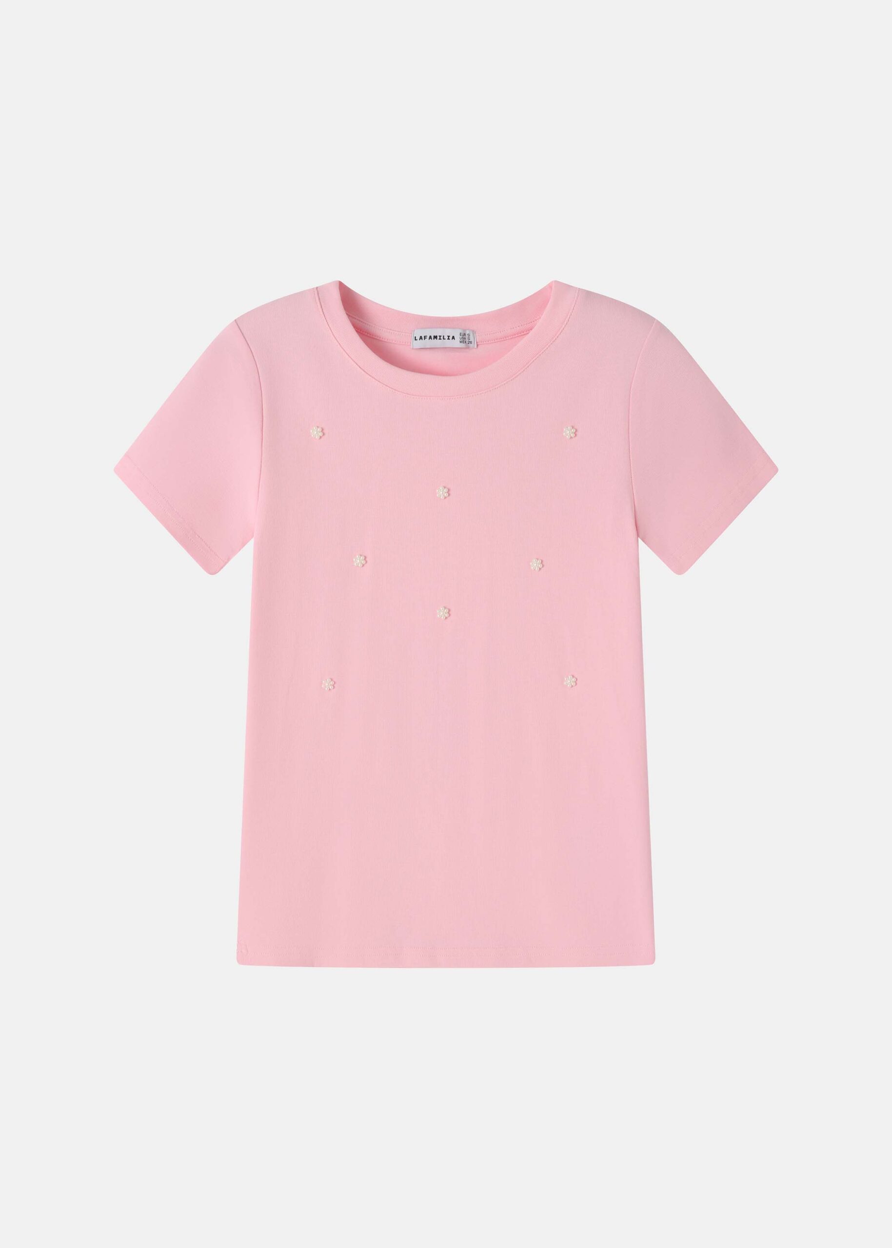 Women Pearls Decor Top