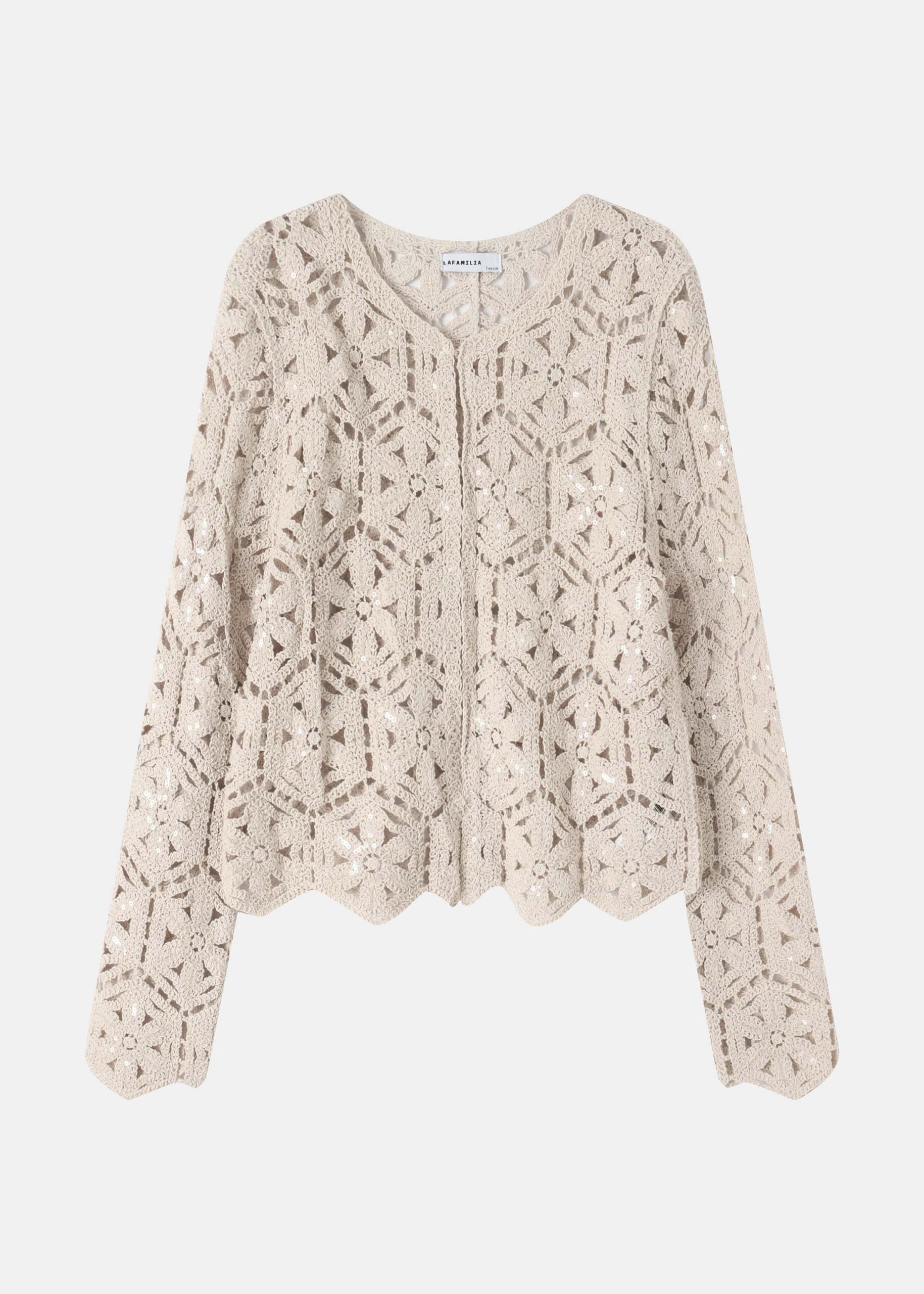 Women Crochet Cardigan