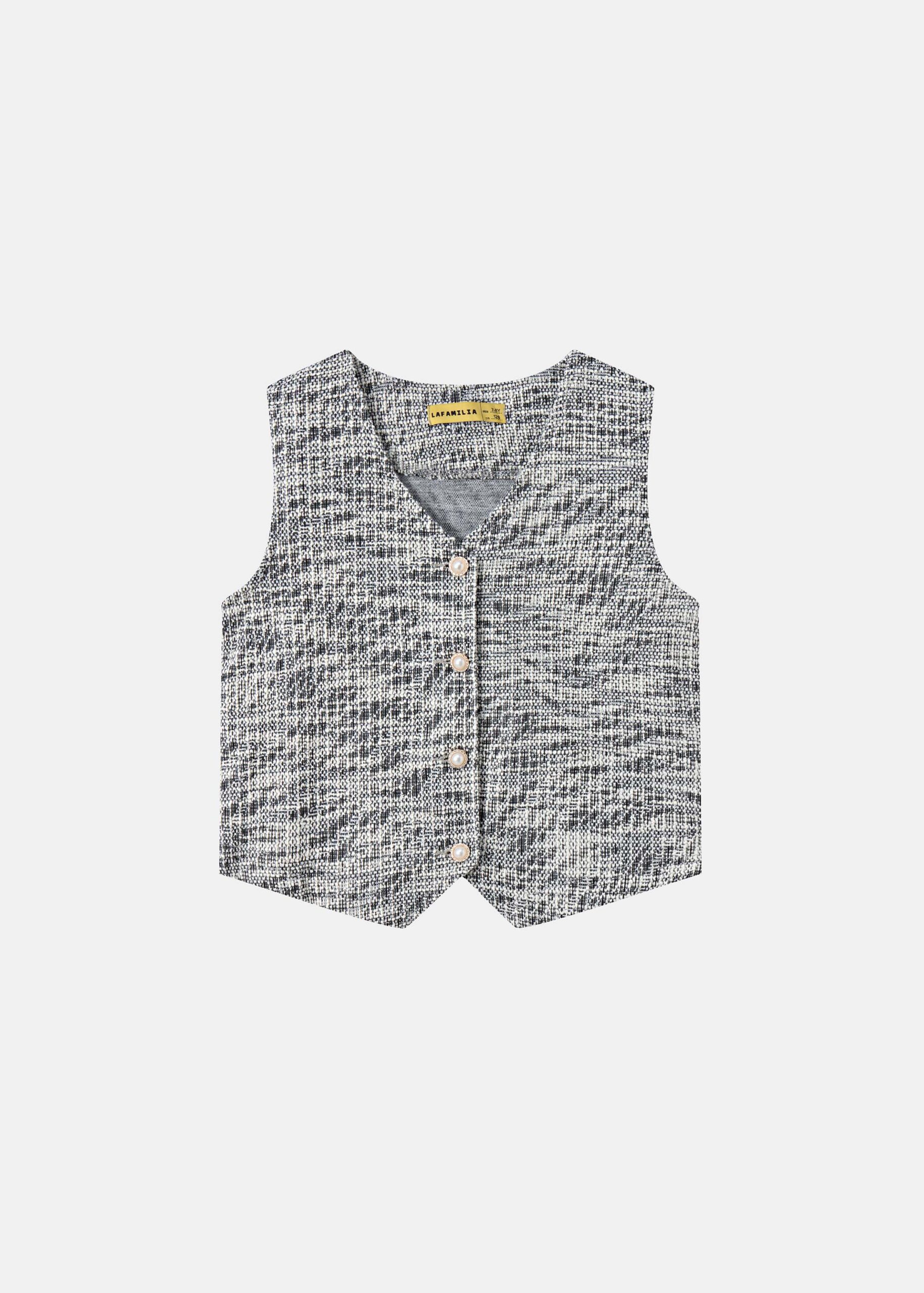Kids Girl Patterned Vest