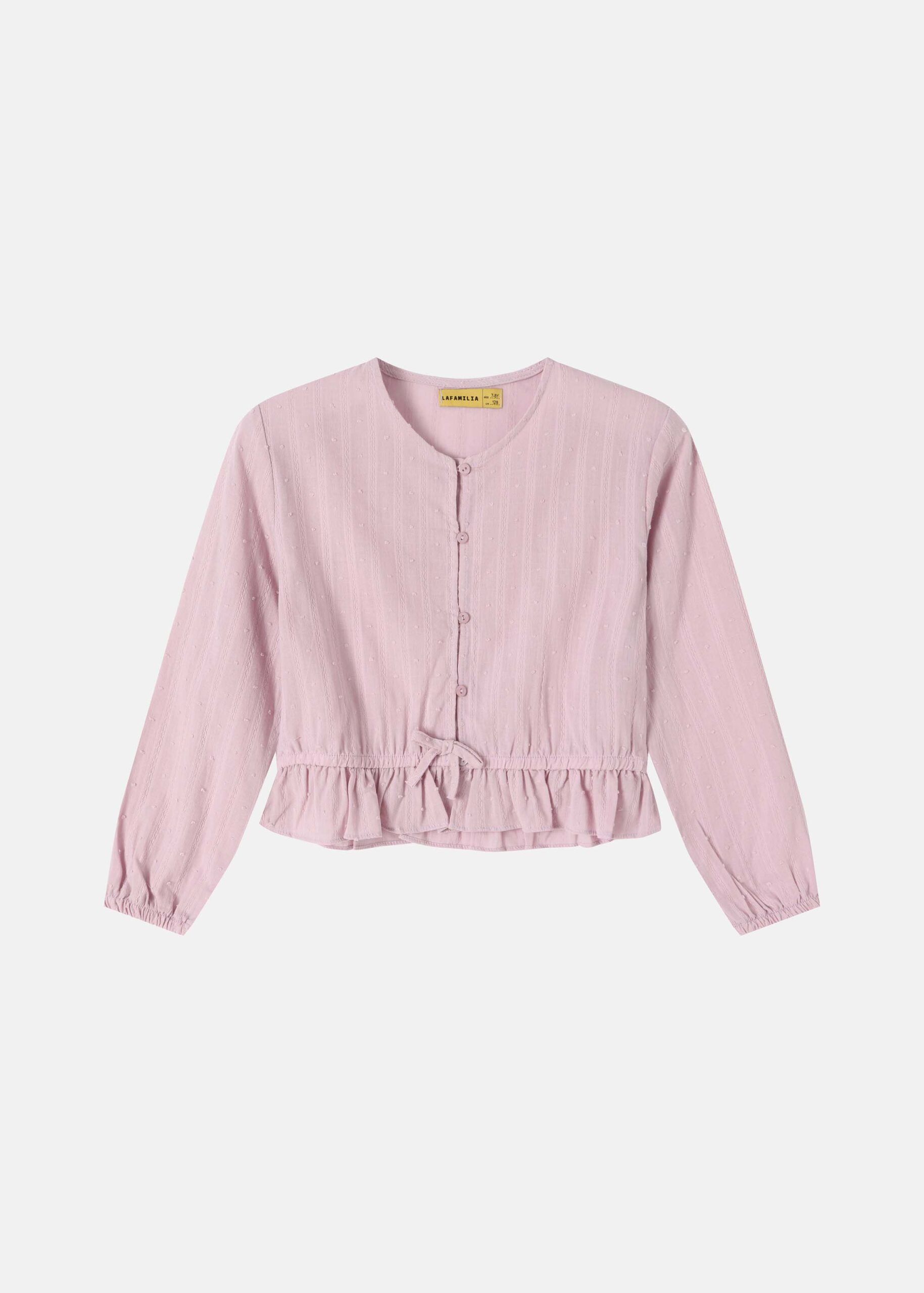 Kids Girl Dotted Shirt