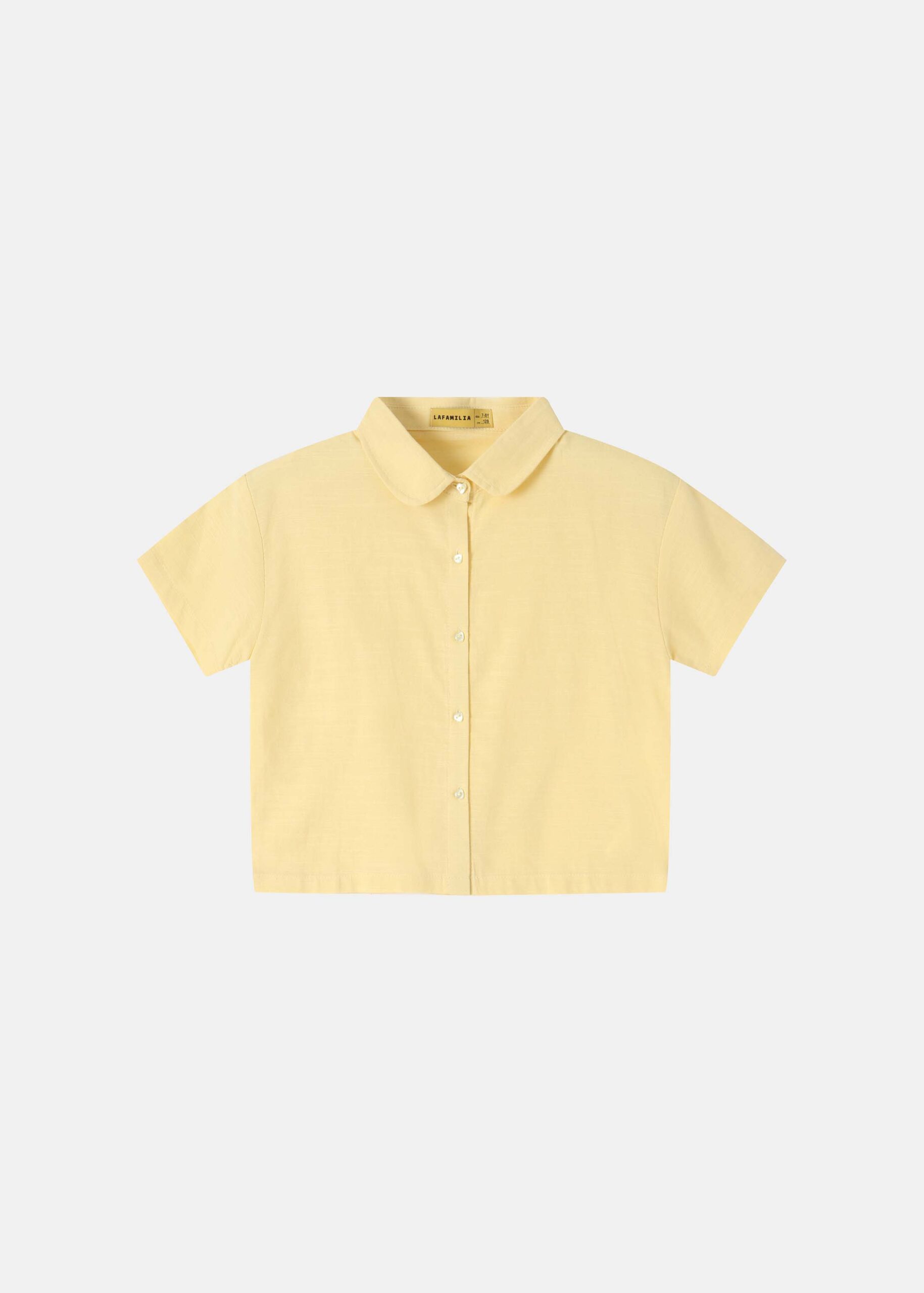 6126404012820-a Kids Girl Plain Shirt - Image 1