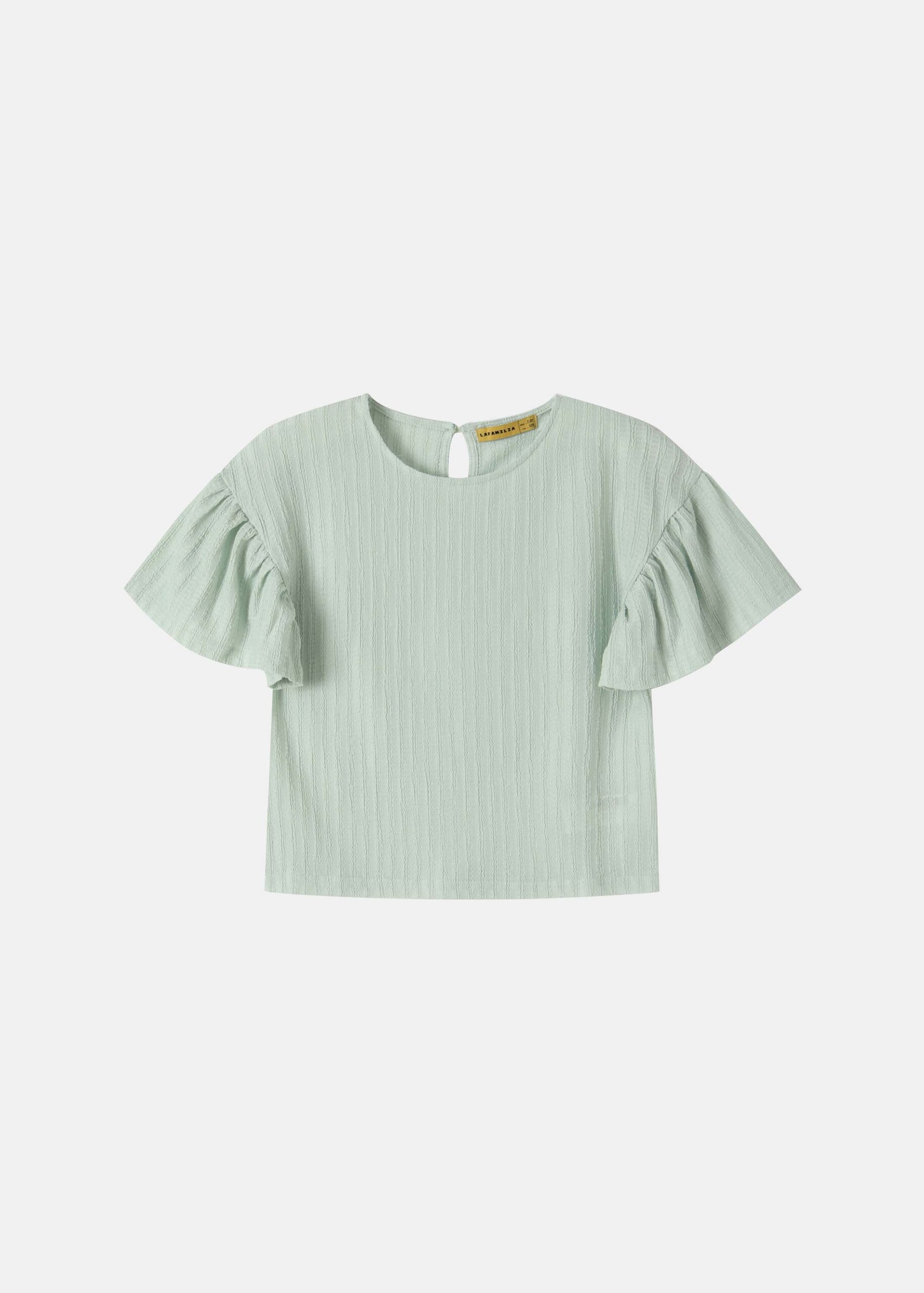 Kids Girl Striped Fabric Top