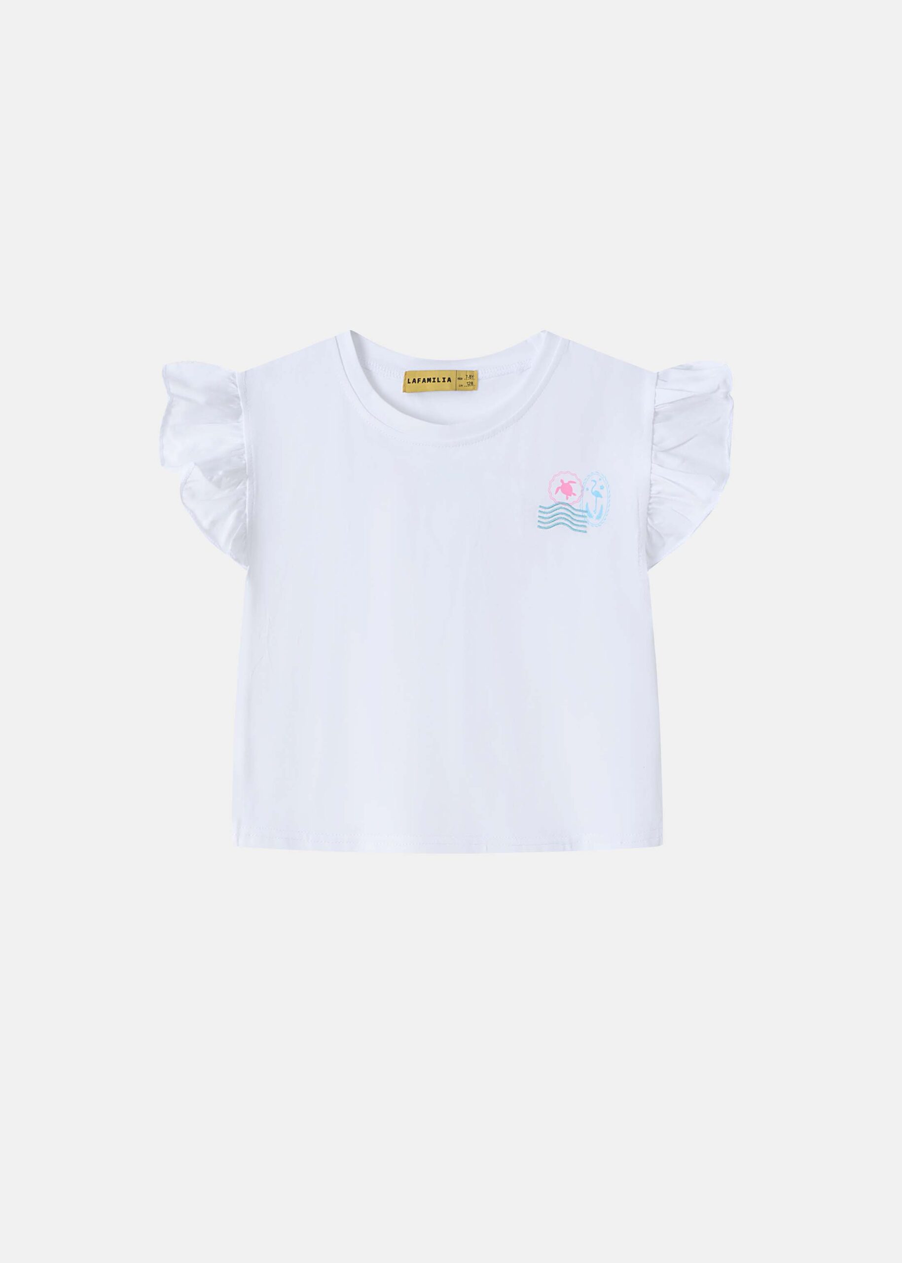 Kids Girl Drawings Printed T-Shirt