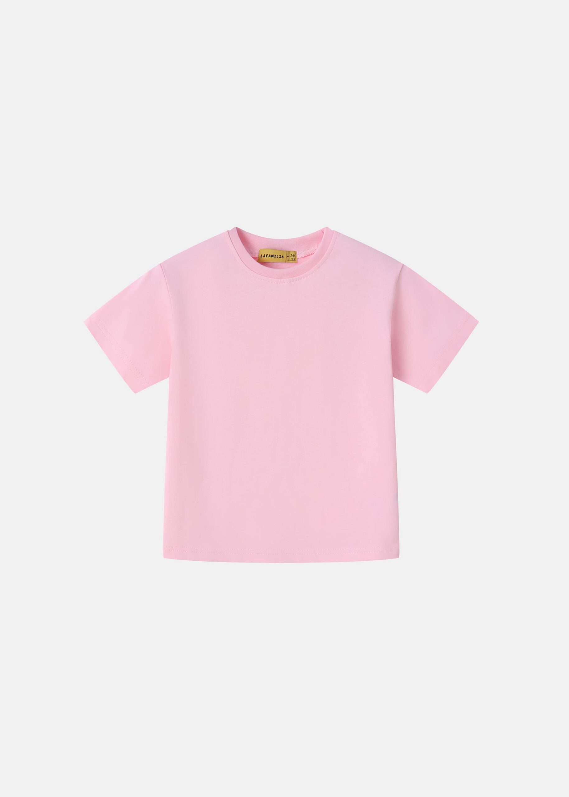 Kids Girl Plain Basic T-Shirt