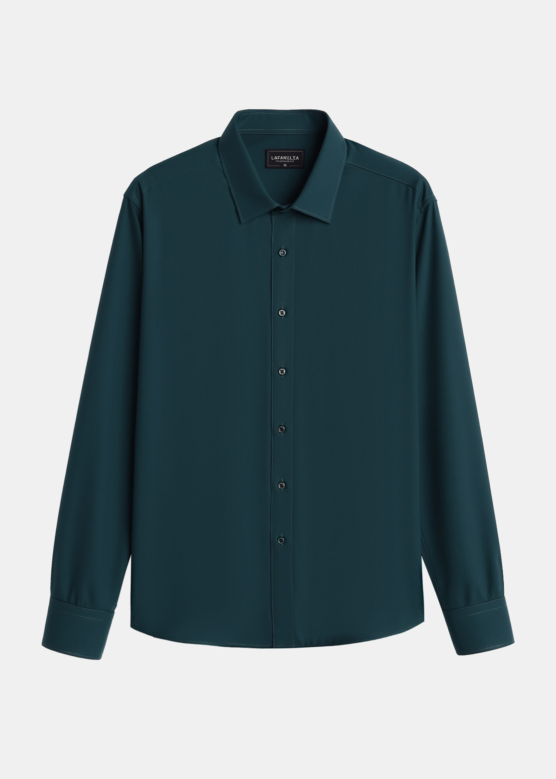 6126104014705-a قميص رجالي سادة Regular-Fit - الصورة 1