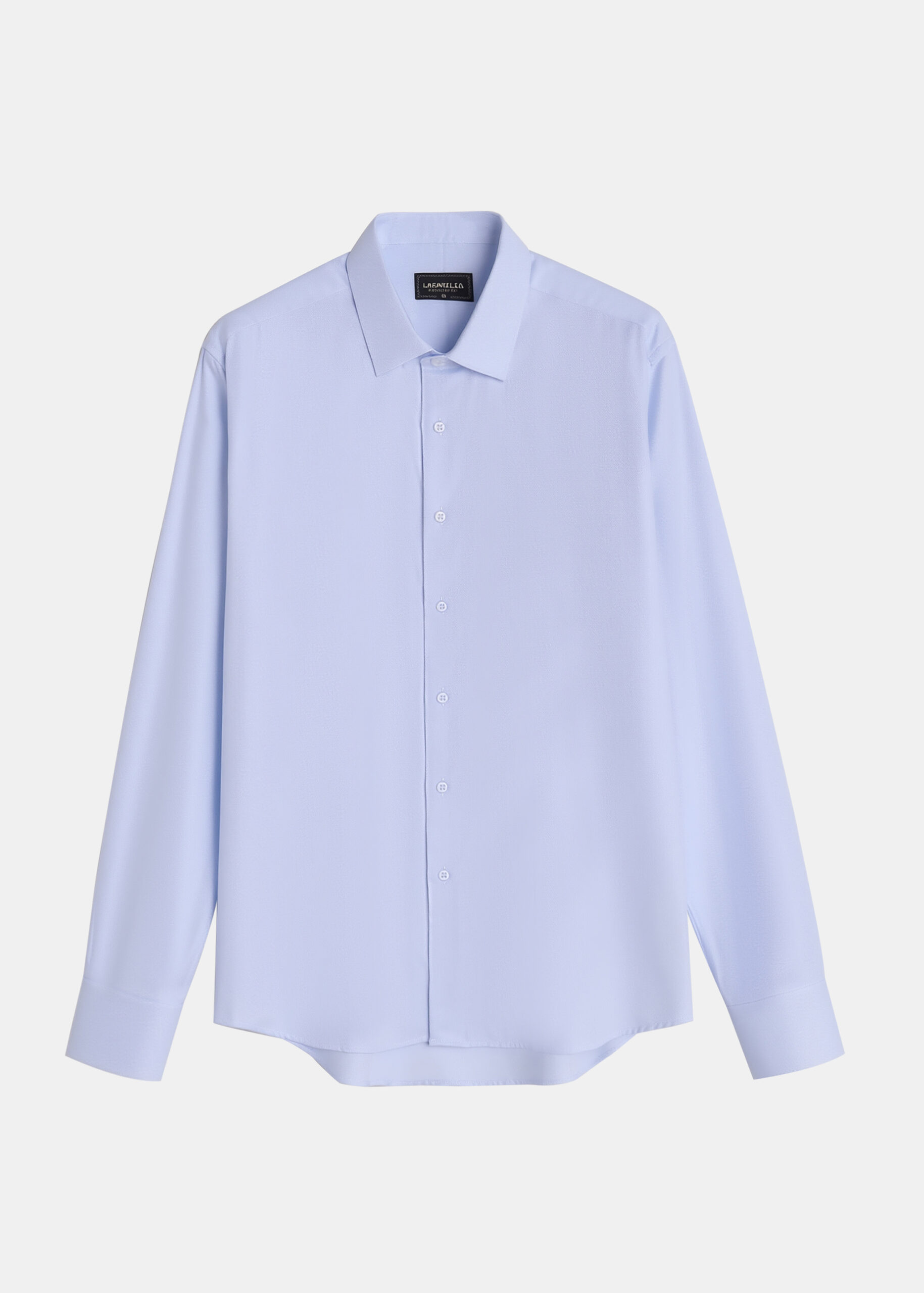6126104016005-a Men Regular-Fit Plain Shirt - Image 1