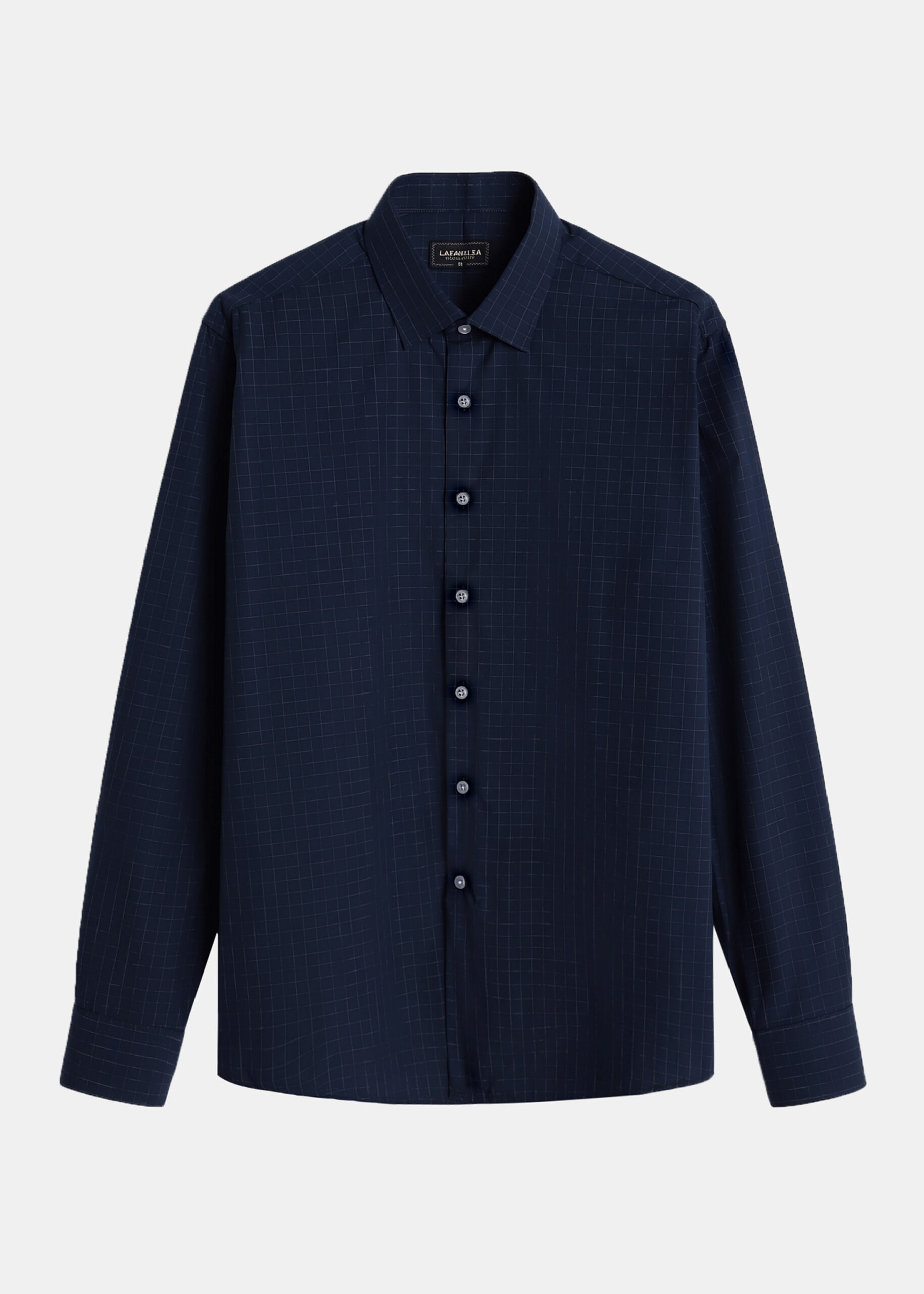 6126104016408-a Men Regular-Fit Check Shirt - Image 1