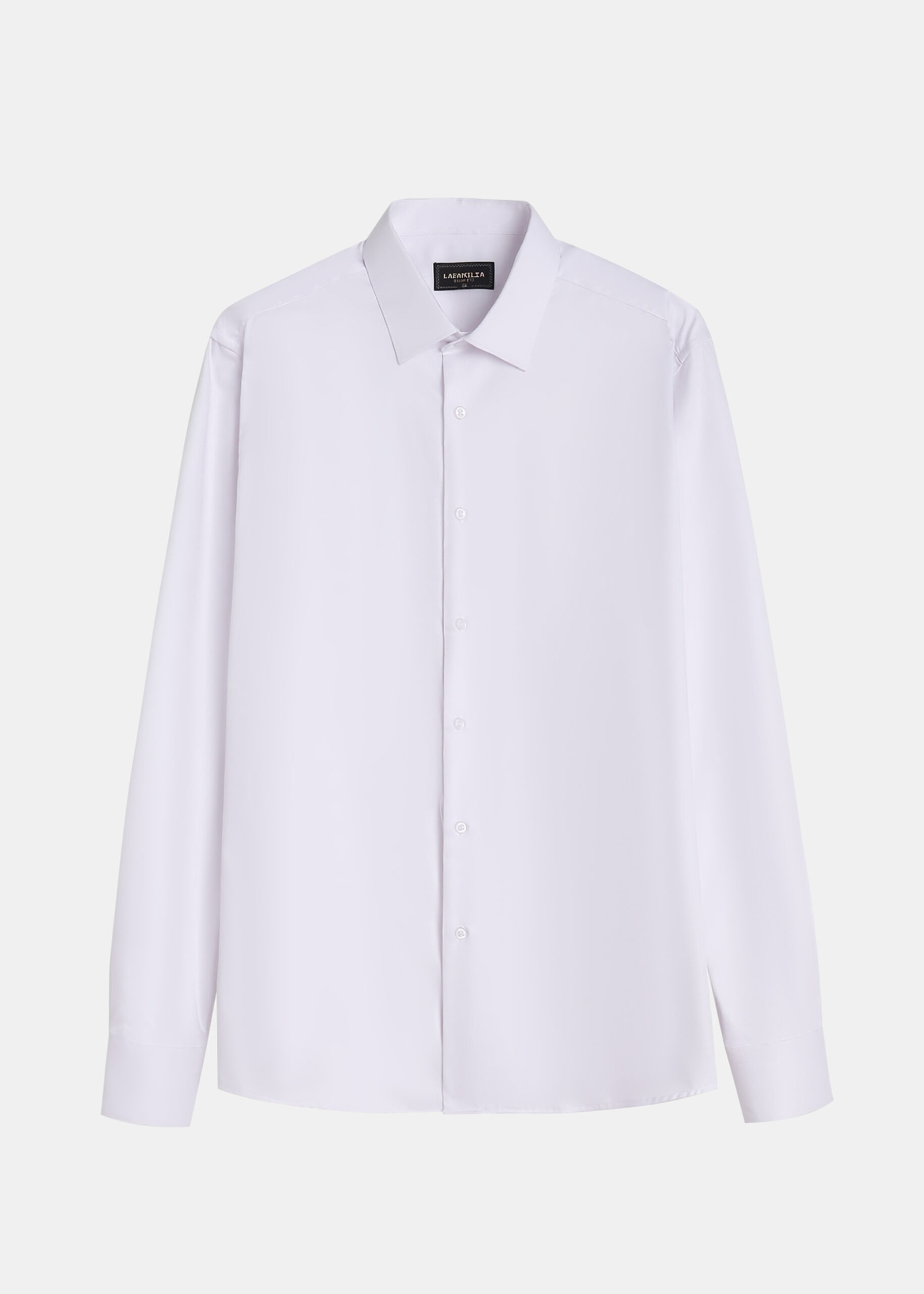 6126104019802-a Men Regular-Fit Plain Shirt - الصورة 1