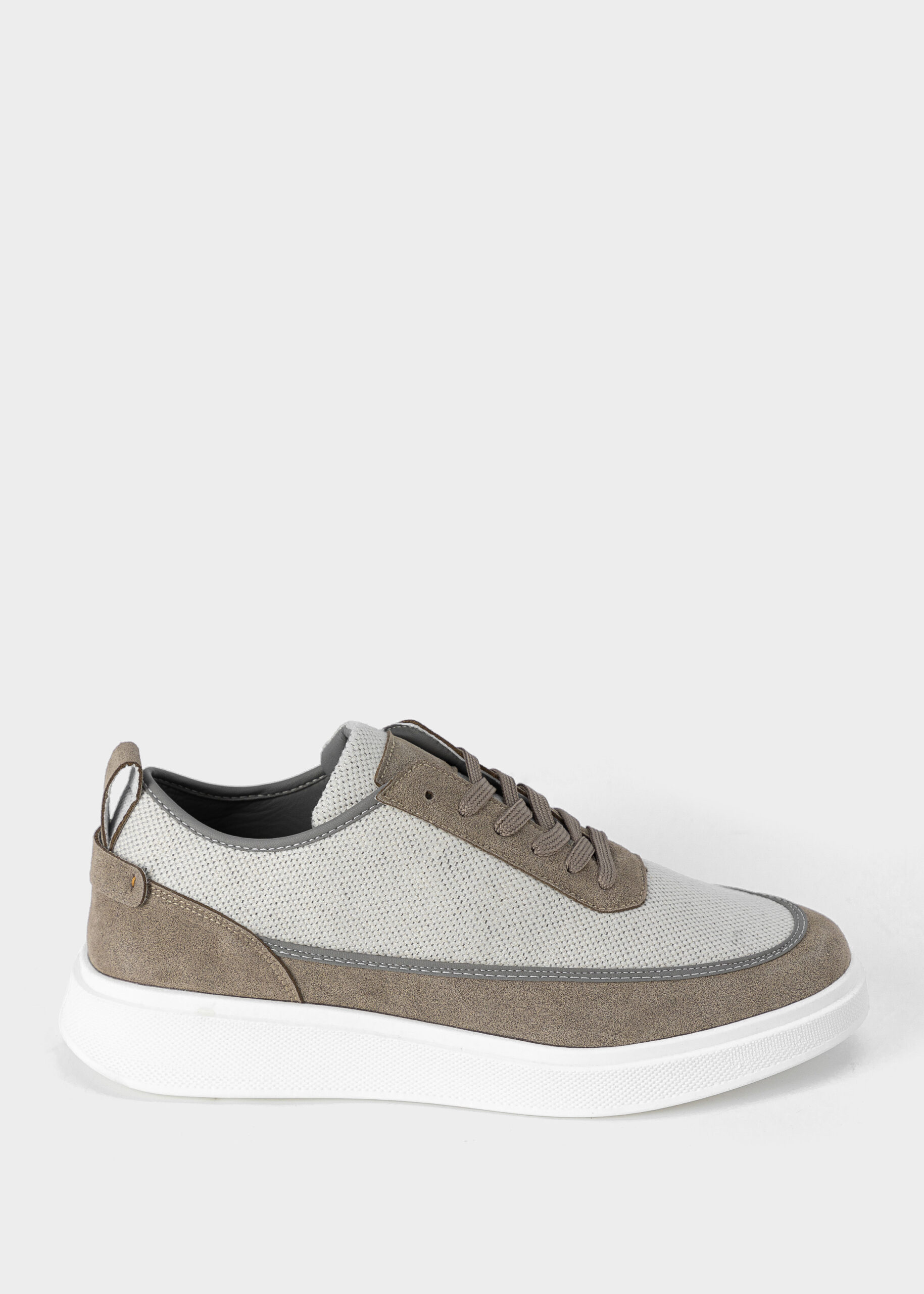 Men Suede and Fabric Trainers