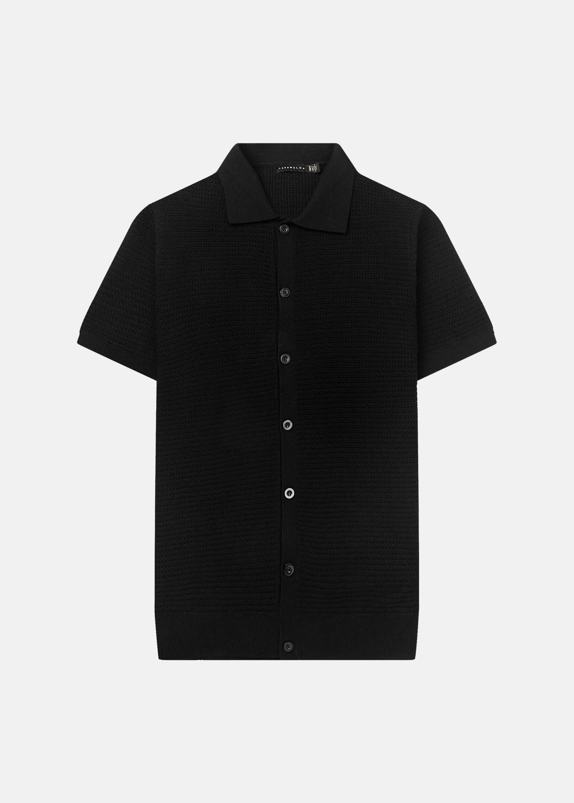 Men Knitted Polo Shirt