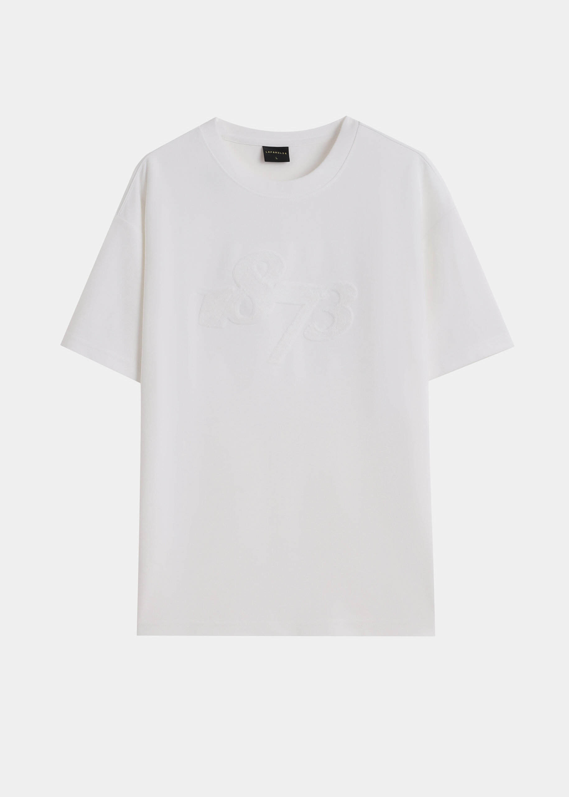 6126116009902-a Men "1873" T-Shirt - Image 1