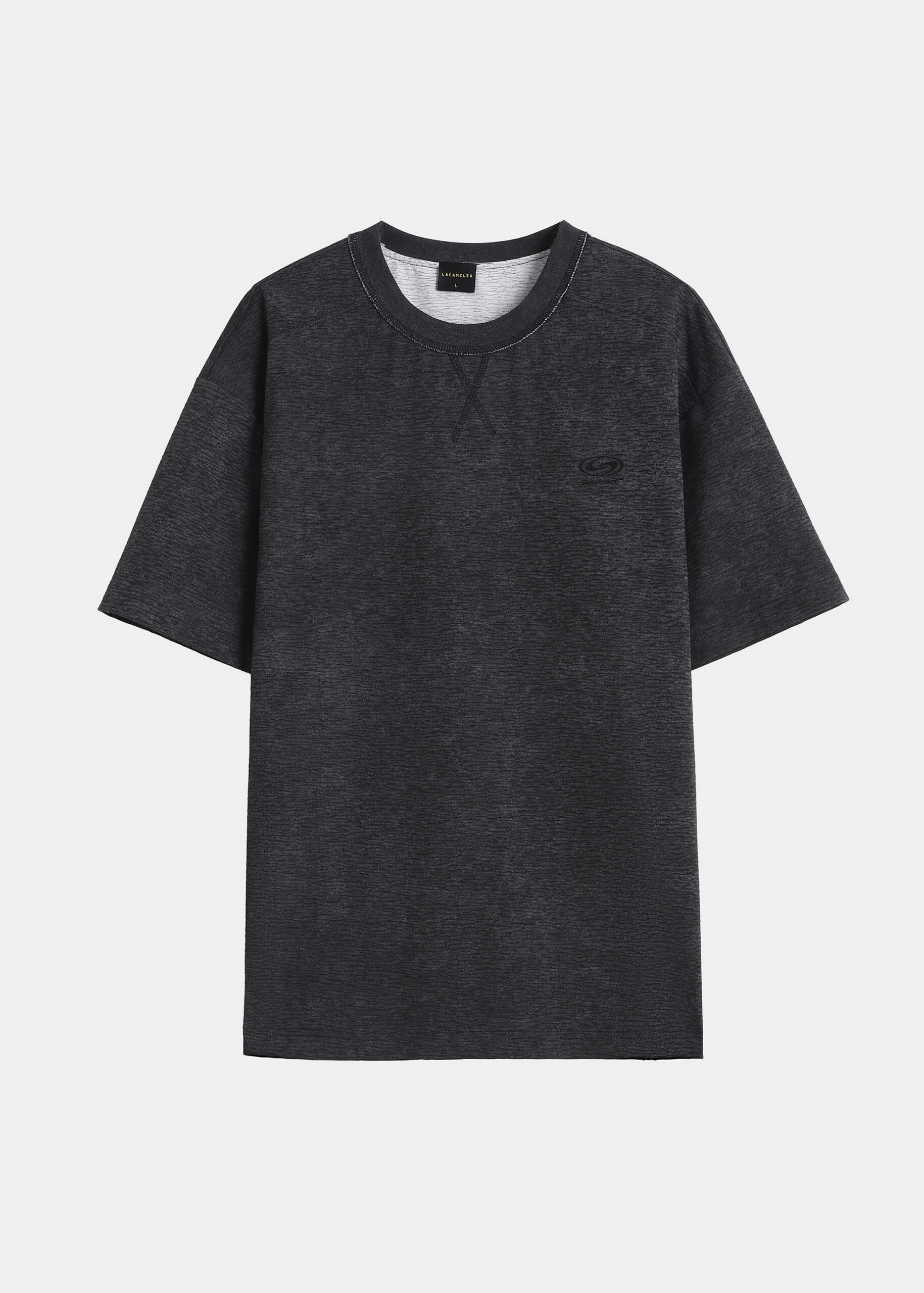 Men Textured T-Shirt