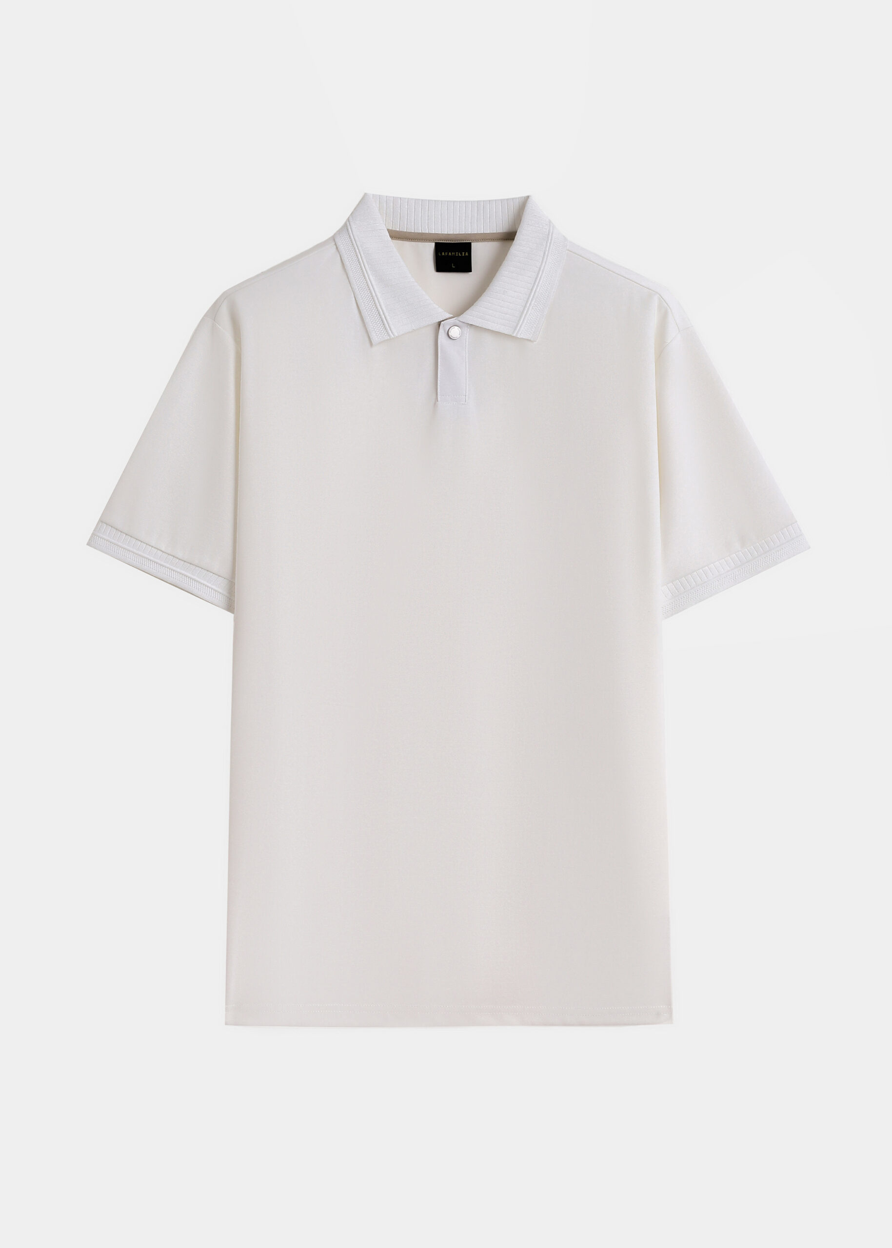 6126116012602-a Men Plain Polo Shirt - Image 1