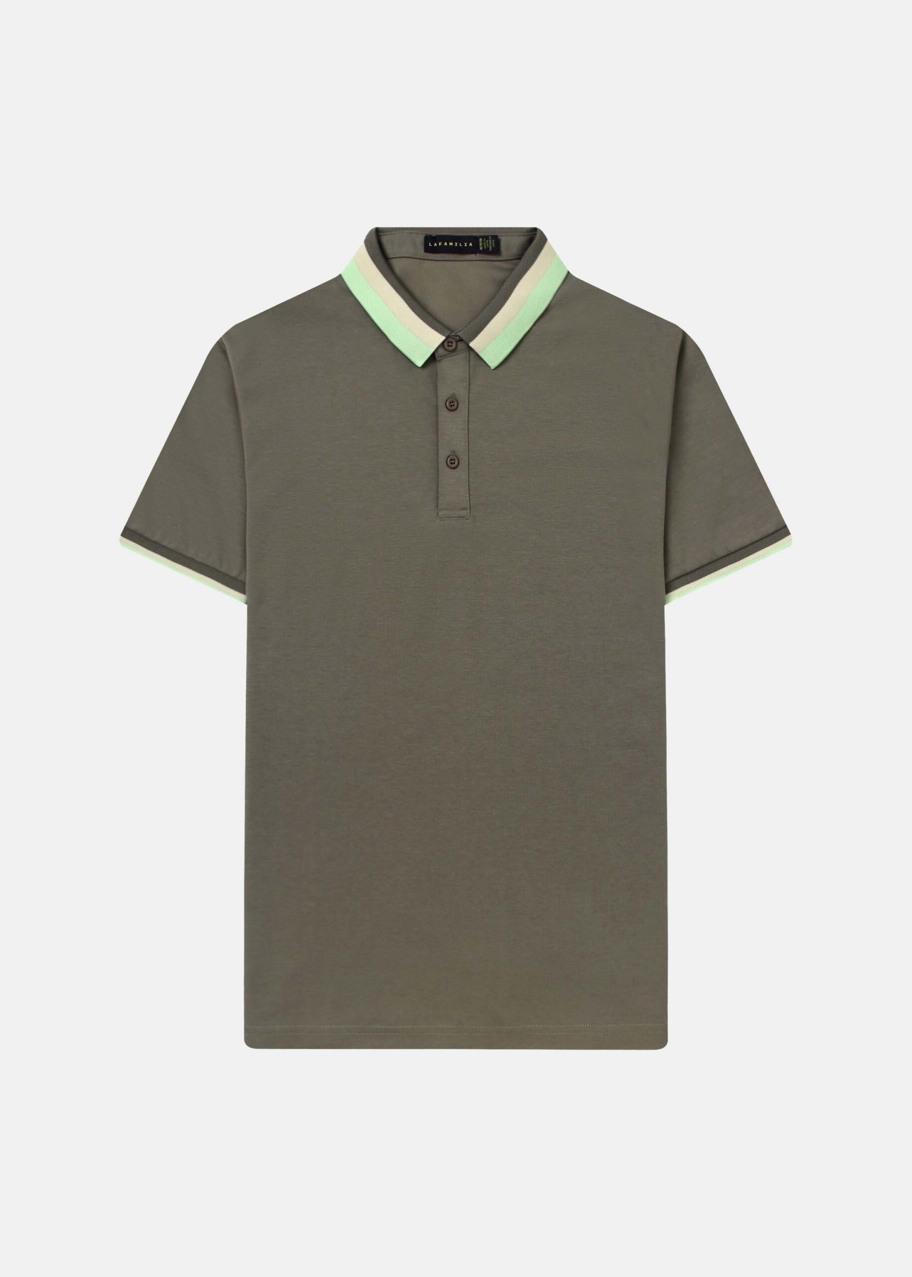 6126116023823-a Men Plain Polo Shirt - Image 1