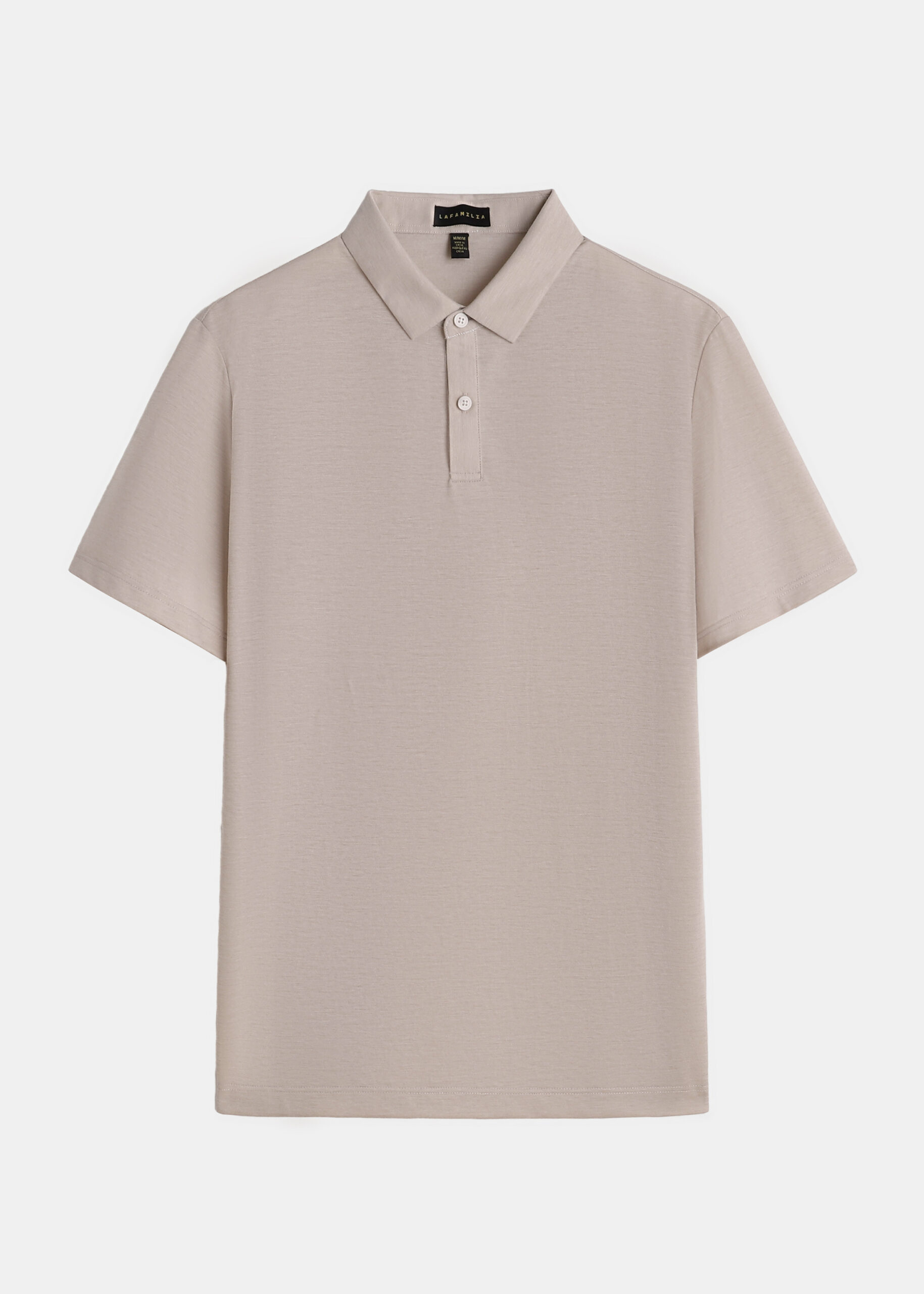 6126116024244-a Men Plain Polo Shirt - Image 1