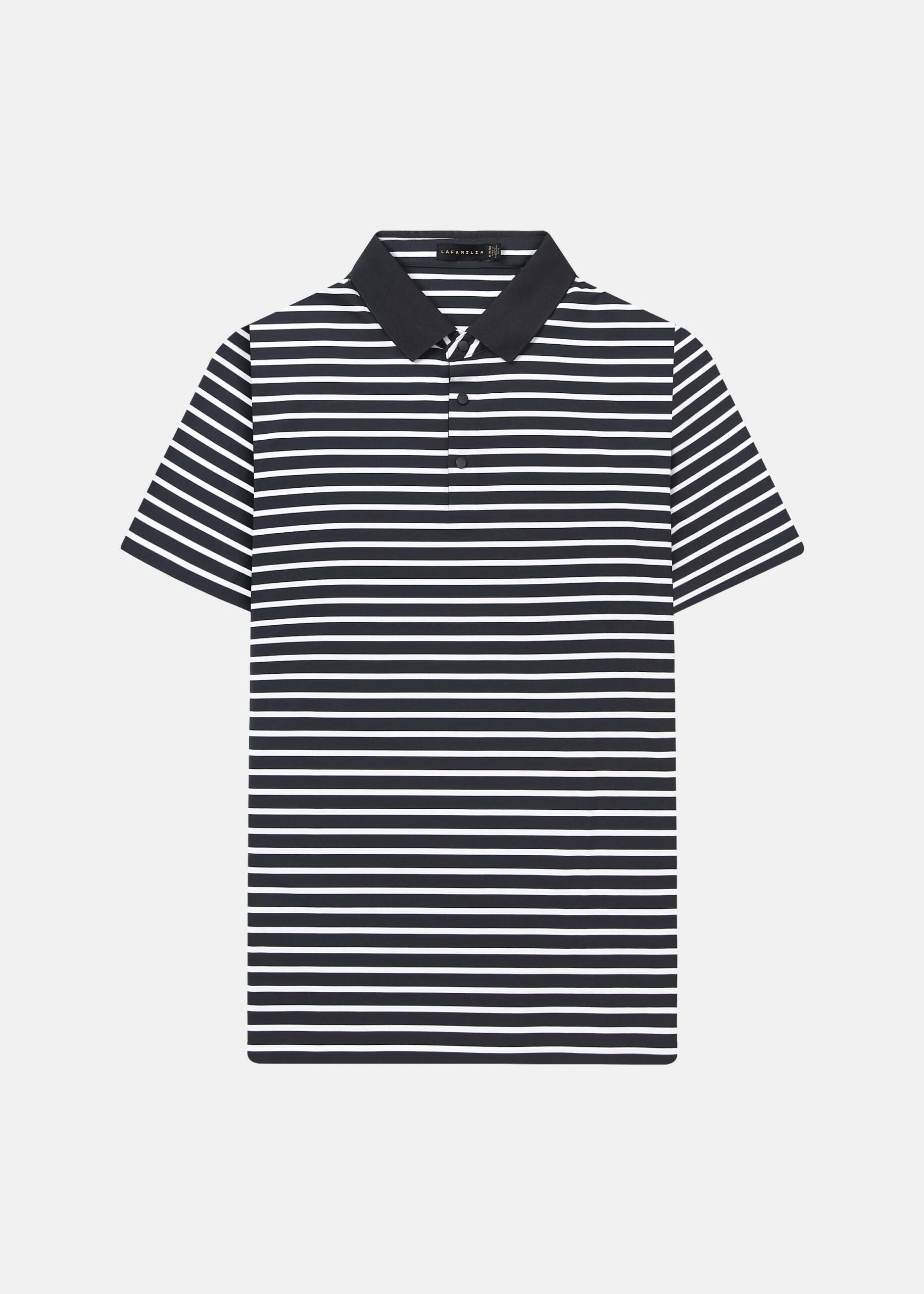 Men Striped Polo Shirt