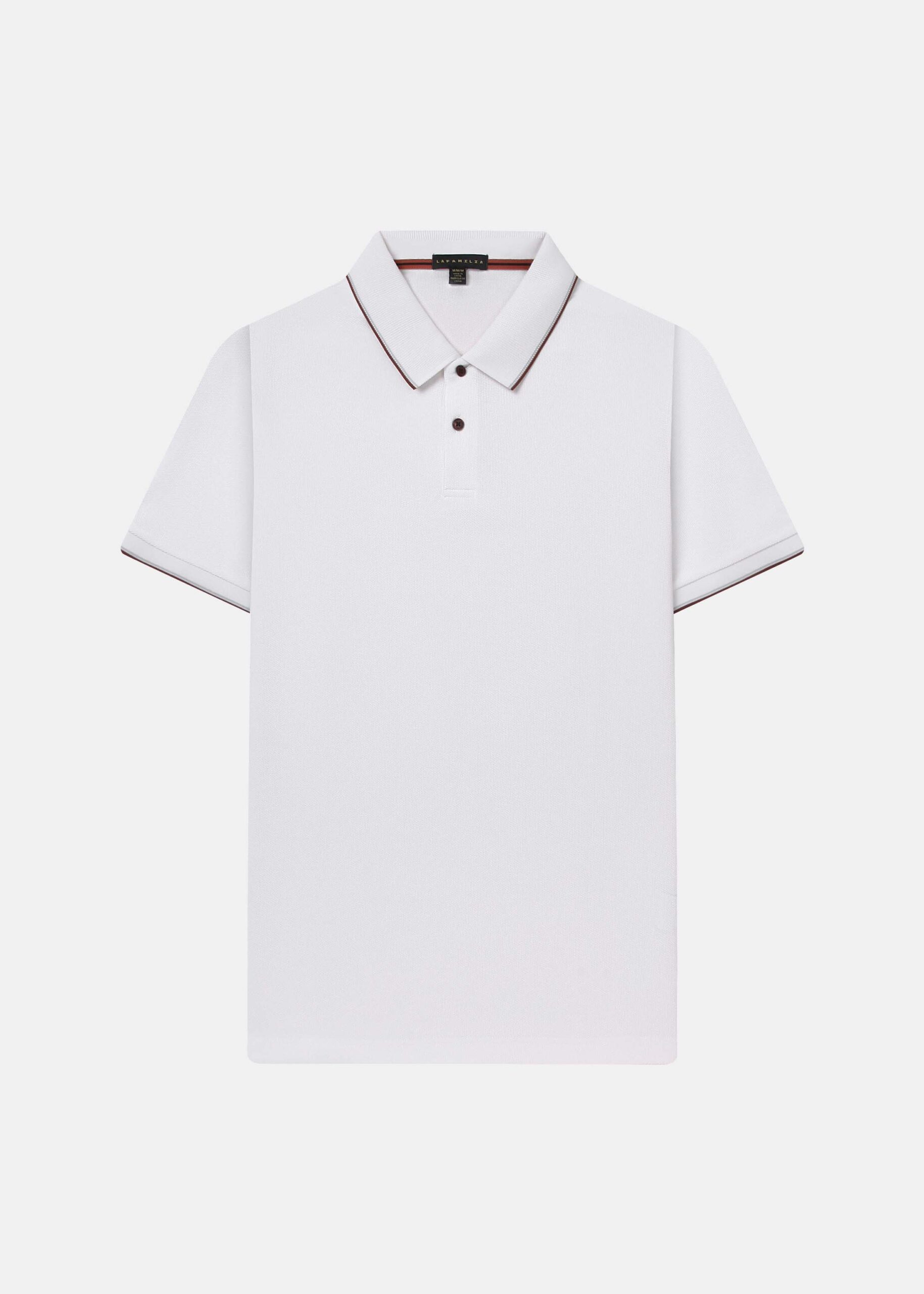 Men Textured Polo Shirt